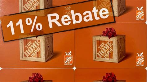 11 home depot rebate - March 9, 2023 by tamble. Home Depot Rebates 11 Com – Home Depot Rebates 11 Coms can help you save hundreds or even thousands of dollars. There are regular promotions offered at Home Depot that can aid you in saving more. You can get an extra $110 in rebates when you spend $1,000 on certain brands. But there are some restrictions.